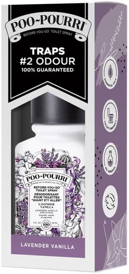 Poo~Pourri – Lavendel Vanille – Poo Pourri Before You Go Toilet Spray — thumbnail 2