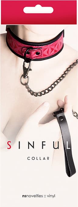Sinful halsband Pink — thumbnail 3
