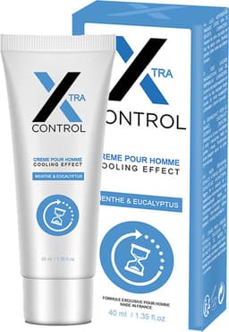 Ruf X Control Cool - Stimulerend Middel - Crème met vertragende werking voor Langer Plezier - Koud Effect - 40 ml — thumbnail 4
