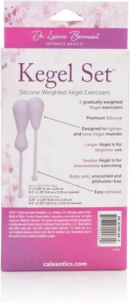 CalExotics - Weighted Kegel Exercisers Set - Balls Paars — thumbnail 13