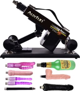 Pakket Donald Auxfun Basic Seksmachine Met dildo en vele extra's — thumbnail 1