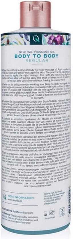 Exotiq - Body to Body Oil - Massage Olie voor een Ontspannende Massage - Langdurige Werking en Extra Zacht - 500 ml — thumbnail 8