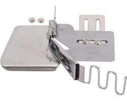 Presser foot with rolled hem, 4-way sewing machine Double folding rack cylinder for industrial stitching machine accessories[26mm]Spare parts