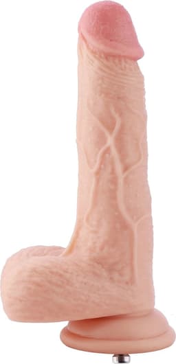 EZfunLok Flexibele Dildo voor Auxfun Plus Seksmachine 17 cm — thumbnail 3