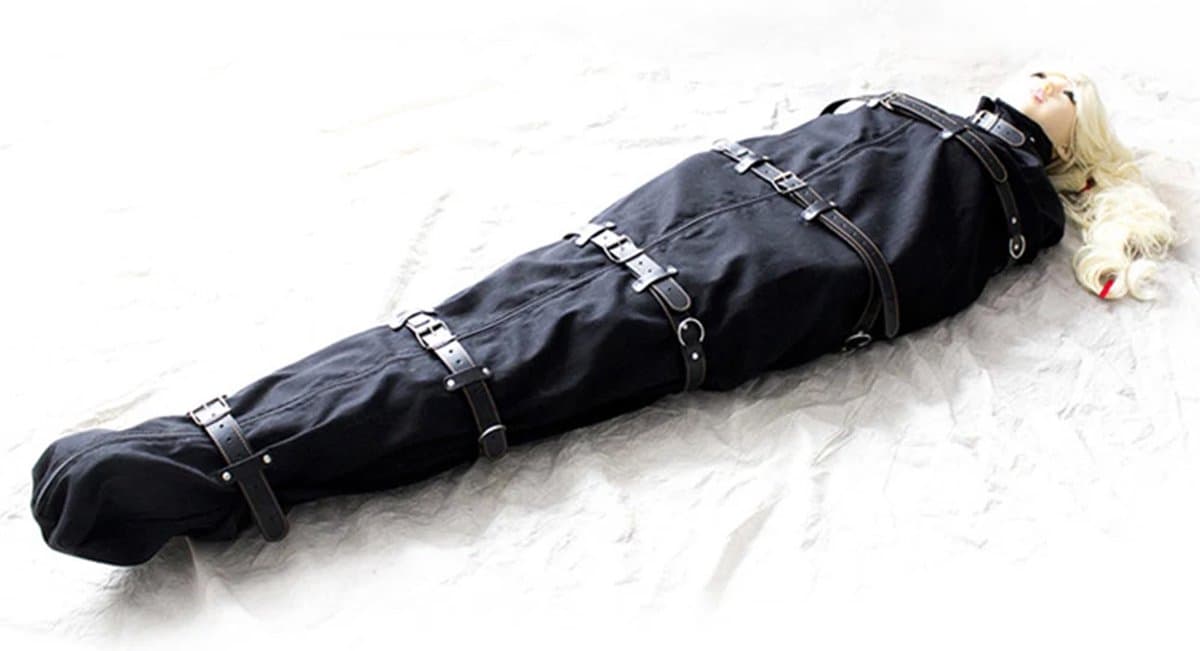 BDSM Bodybag met riemen en gespen - Full body bondage - Dwangbuis - Vestelbaar — afbeelding 1