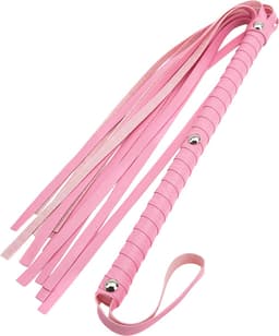 Smart Moves - Eenvoudige Flogger - PVC - Roze — thumbnail 1
