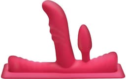 LOVE BOTZ - 50X Saddle Pro Sex Machine met 4 Opzetstukken - Zwart — thumbnail 5