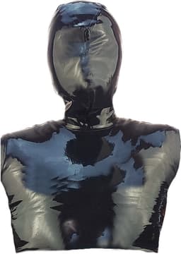 BNDGx® -100% Latex Masker pak - Anoniem man Erotiek - Extreme BDSM Rollenspel kleding sm fetish — thumbnail 1