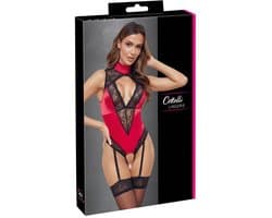 Body Red/black L