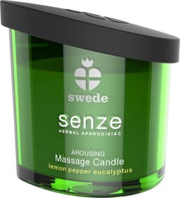 Swede Senze - Massagekaars - Lemon Pepper Eucalyptus - Vegan - Natuurlijk — thumbnail 2