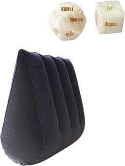 Zylo® Sex Kussen - Seksmeubel voor Vrouwen & Mannen - Sex Pillow - Blauw - 21cm x 19cm x 4cm — thumbnail 5