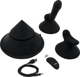THE COWGIRL CONE - Seksmachine voor Perineum, Clitoris, Anus en Vagina Stimulatie - Met Interactieve Webcamfunctie - Bediening via Smartphone-app via Bluetooth vanal Elke Plaats — thumbnail 7