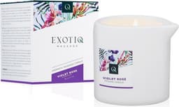 Exotiq - Massagekaars - Violet Rose - Massage Kaars - Massage Candle - 60g — thumbnail 3
