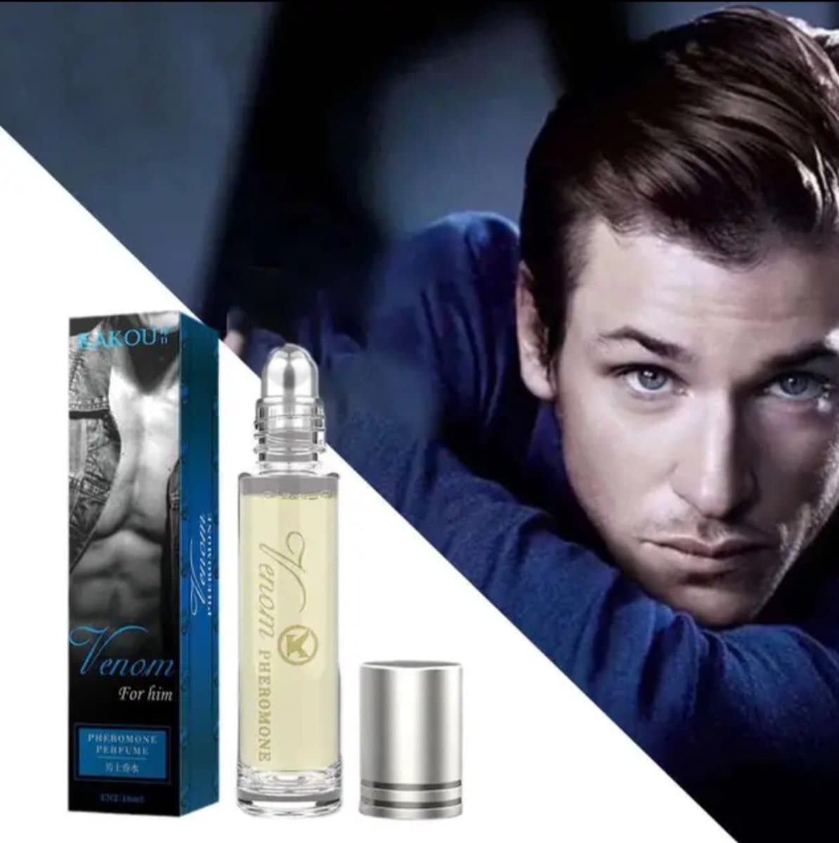 Pheromone Aantrekkende Parfum voor mannen – Verleidelijke Geur om vrouwen te verleiden – Chemistry booster parfum — afbeelding 1