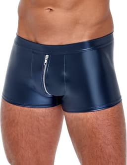 Metallic Wetlook Mannen Shorts Mat — thumbnail 3