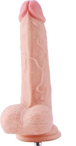 EZfunLok Flexibele Dildo voor Auxfun Plus Seksmachine 17 cm — thumbnail 20