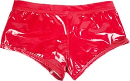 BamBella ® - Boxer short Maat L Datex (Latex en stof SM kleding BDSM kruisloos erotische heren kleding — thumbnail 4