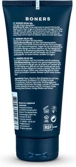 Boners Orgasmevertragende Gel - 100 ml — thumbnail 3