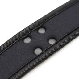 Banoch - Lindo Collar Negro Neoprene - halsband zwart neopreen - puppy play — thumbnail 4