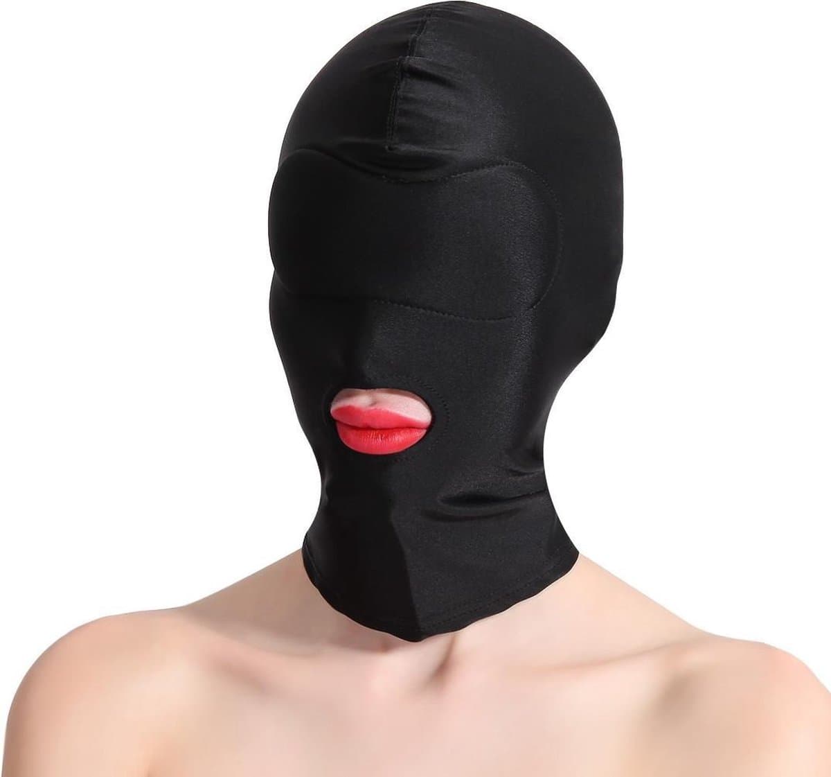 Banoch - Mask/1 hole Black - Spandex Masker - BDSM - Zwart — afbeelding 1