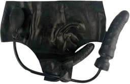 Latex Onderbroek - Met Opblaasbare Plug - Elastisch - Verstelbaar - Lingerie — thumbnail 3