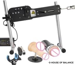 HOB Sex Machine - incl. Toys - Fuck Machine - Met Afstandsbediening - In Hoogte Verstelbaar - Stotende Dildo - Voor Mannen en Vrouwen - Neukmachine — thumbnail 1