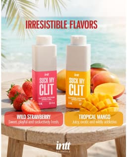 INTT - Suck My Clit Gel Tropical Mango - 15ml — thumbnail 2