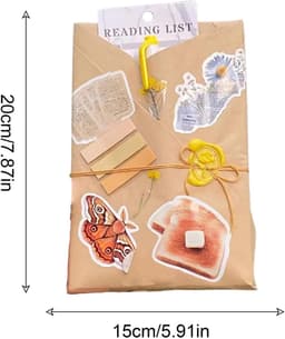 Boek cadeau set - Leeservaring verrijken - Verras lezers - Compleet met accessoires - 20x15x5cm - Meerkleurig — thumbnail 7