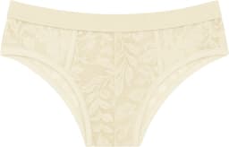 MODUS VIVENDI Floral Lace Classic Brief Ivory - MAAT S - Erotisch Heren Ondergoed - Slip voor Man - Sexy mannen Slip — thumbnail 1