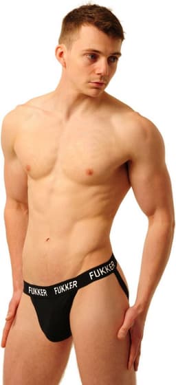 Jockstrap Fukker zwart maat Small — thumbnail 1