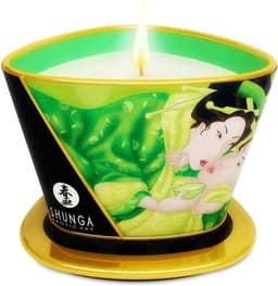 Shunga - Massagekaars - Exotic Green Tea — thumbnail 4