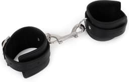 Kiotos - Budget Polsboeien Van PU-leer Met Musketonhaak - Zwart — thumbnail 2