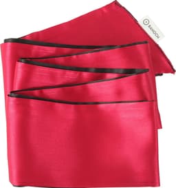 Banoch | Blinddoek bordeaux rood - zacht 150 cm 8 cm breed — thumbnail 13