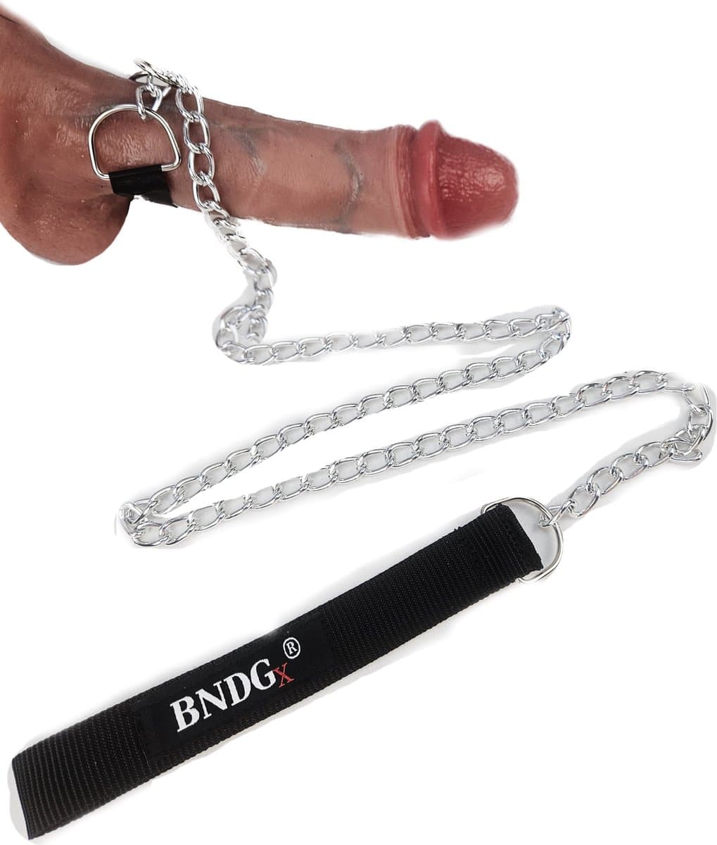 BNDGx® BDSM string - Onesize - voor mannen met lijn - rollenspel kleding SM Erotische Sexy Lingerie voor koppels - Zwart mannen ondergoed slip — afbeelding 1