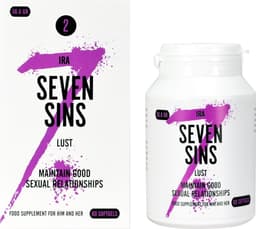 Seven Sins - Lust - Libido verhogen - 60 softgels — thumbnail 5