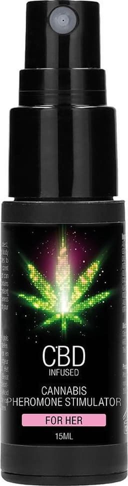 Pharmquests by Shots - CBD Cannabis Pheromone Stimulator For Her - 0.5 fl oz / 15 ml — thumbnail 3