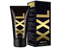 XXL Cream gel voor Mannen - Versterkt en vergroot erectie & Verhoogt Genot. Tube 50 ml.