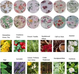 12 Stuks Geurende Kaarsen Set voor Vrouwen - Natuurlijke Bloemengeur voor Decoratie en Cadeaus — thumbnail 5