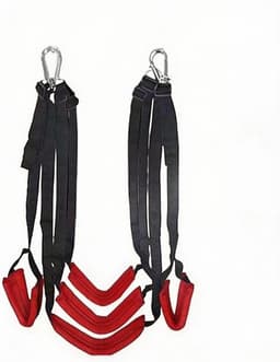 Seks Schommel - Extra Stevig - Koppels - 3 Banden - Rood - Zwart - Zacht — thumbnail 1