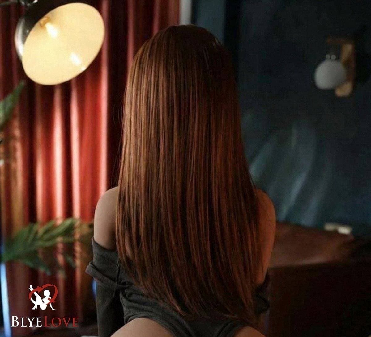 Sekspop Pruik Rood voor Love Doll Sexpop Blyelove.nl® — afbeelding 1