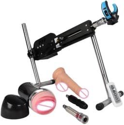 Lifero Sex machine - Stotende Dildo - Mannen en vrouwen - Sex speeltjes - Inclusief Dildo’s, Pussy & Verlengstukken - Verstelbaar — thumbnail 1