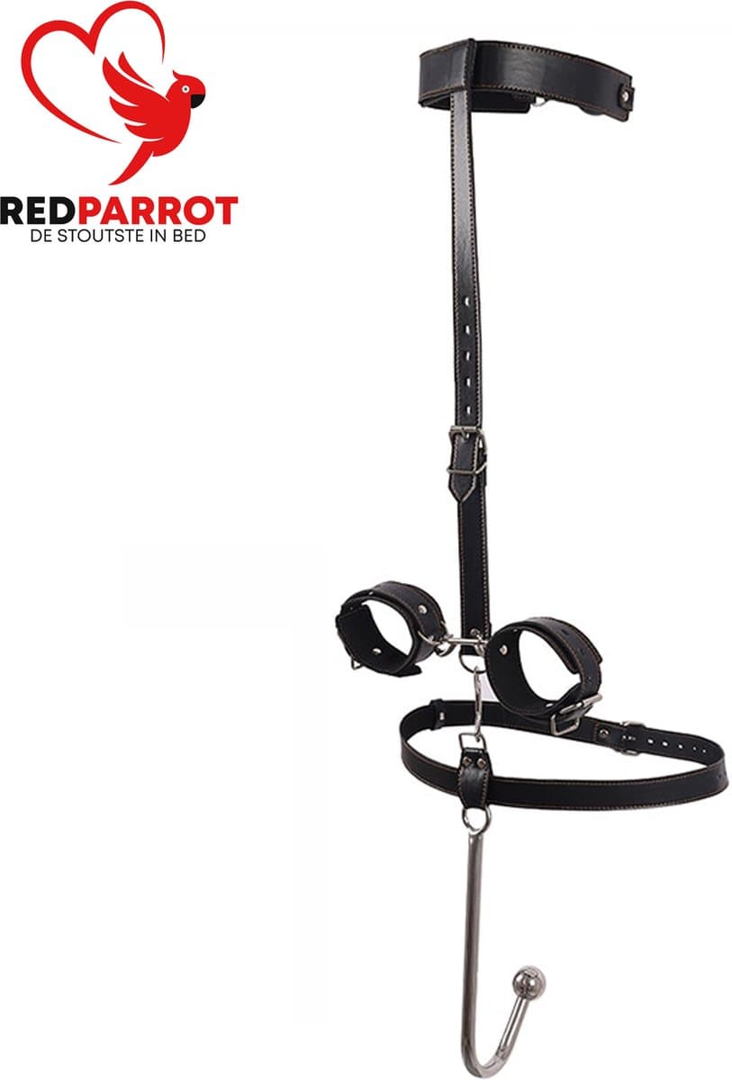 3-delige bondage set anale haak - Gag - Handboei - BDSM - Verstelbaar — afbeelding 1
