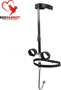 3-delige bondage set anale haak - Gag - Handboei - BDSM - Verstelbaar — thumbnail 1