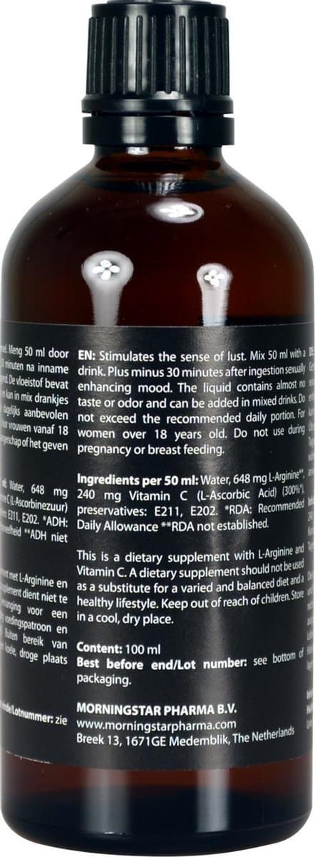 Crystal - Liquid Pleasure - Lustopwekker - 100 milliliter — afbeelding 1