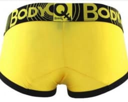 BodyQ Sexy Heren Boxershort – Geel & Zwart – Erotische Herenlingerie – Maat L — thumbnail 3