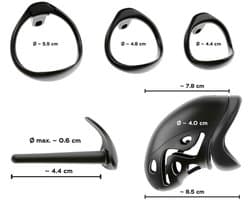 Penis Kooi Met Dilator Voor Extra Urethrale Stimulatie - Kuisheidkooi Met 3 Maten Ringen - Chastity Voor Langdurig Gebruik