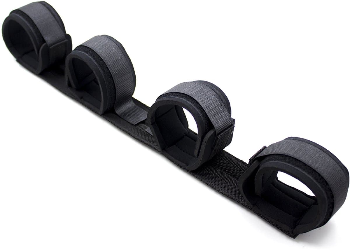 Smart Moves - Hand Spreader Bar - Klittenband - Zwart — afbeelding 1