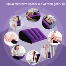 Vitdipy - Sex Kussen - Opblaasbaar - Triangle - Sex Meubel - Voor Mannen & Vrouwen - Seksspeeltjes — thumbnail 3