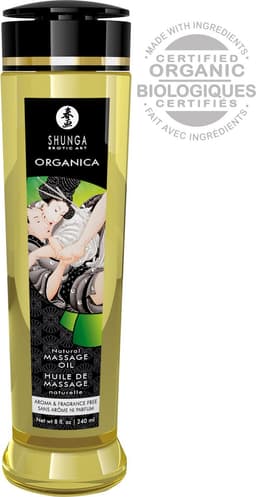 Shunga - Massage Olie Organica Naturel — thumbnail 1
