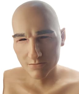 BamBella® - Masker - Realistische man - SIliconen Mask Anoniem heren bijna echt — thumbnail 1
